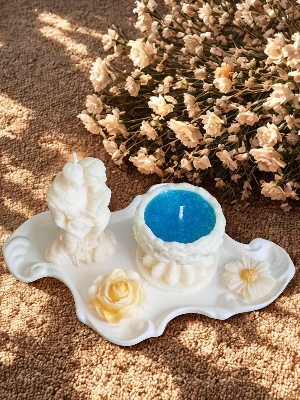 Romantic Fountain Candle Set