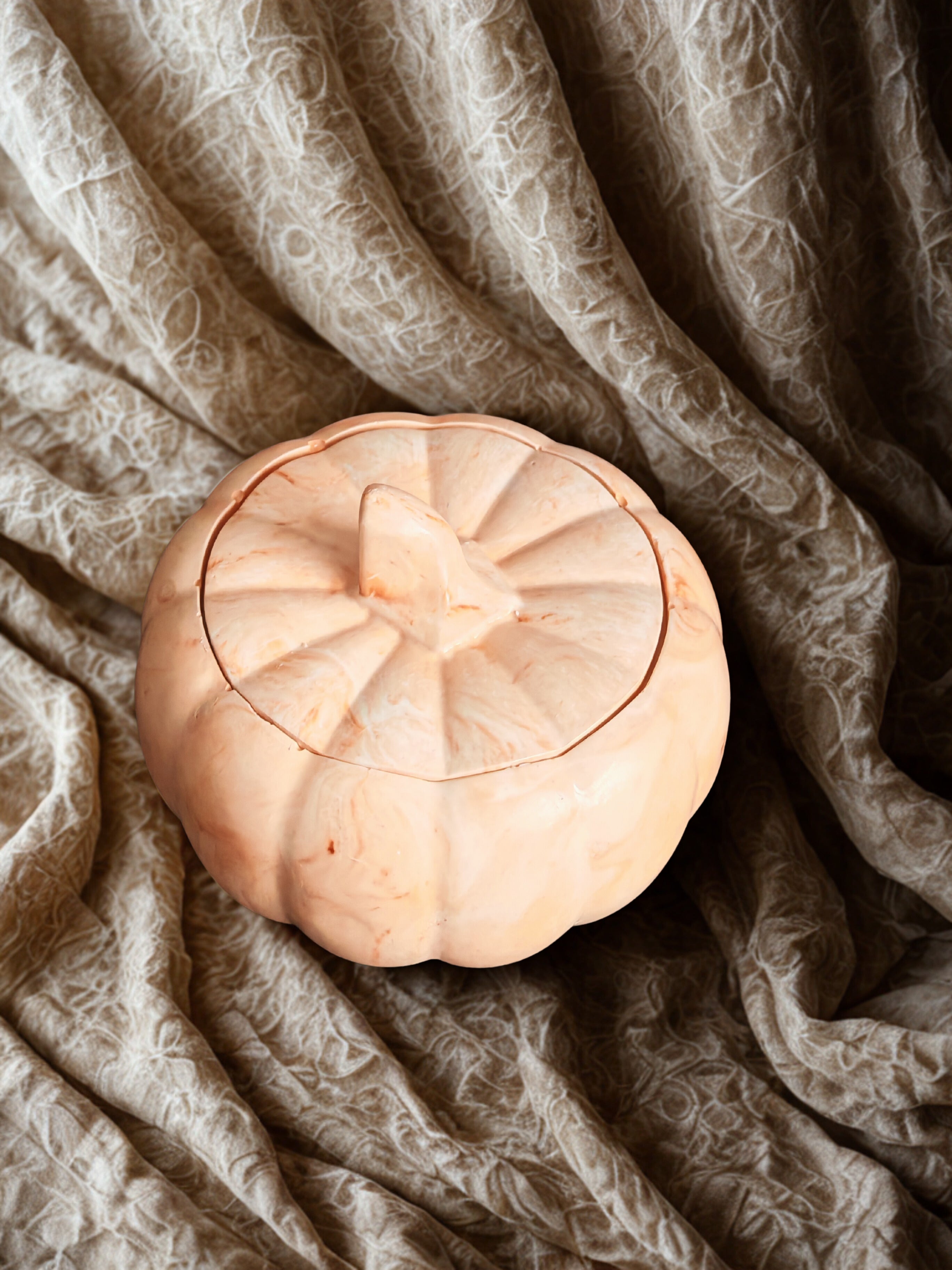 Autumn Pumpkin Bouquet & Candle Set