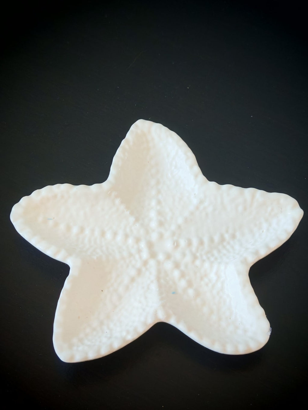 Seaside Candle Gift Set - Handmade Shell Candle with Gypsum Ceramic Starfish Plate