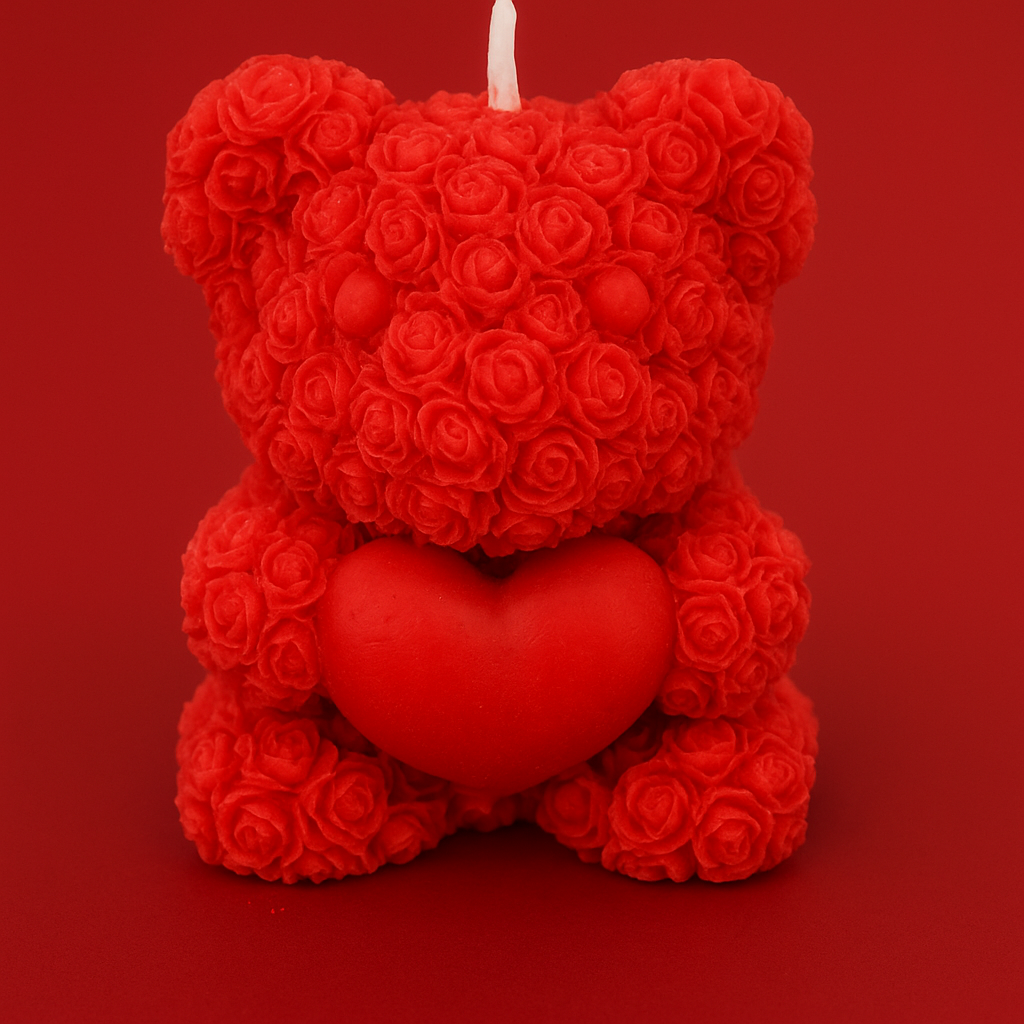 Soy Wax Teddy Bear Candle