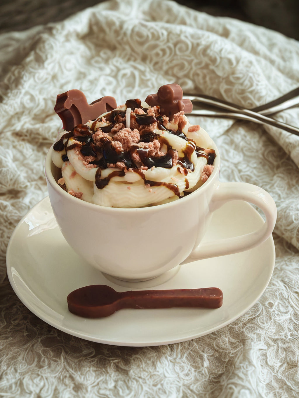 Scented Wax Melts 60g with Ceramic Cup Soy Candle