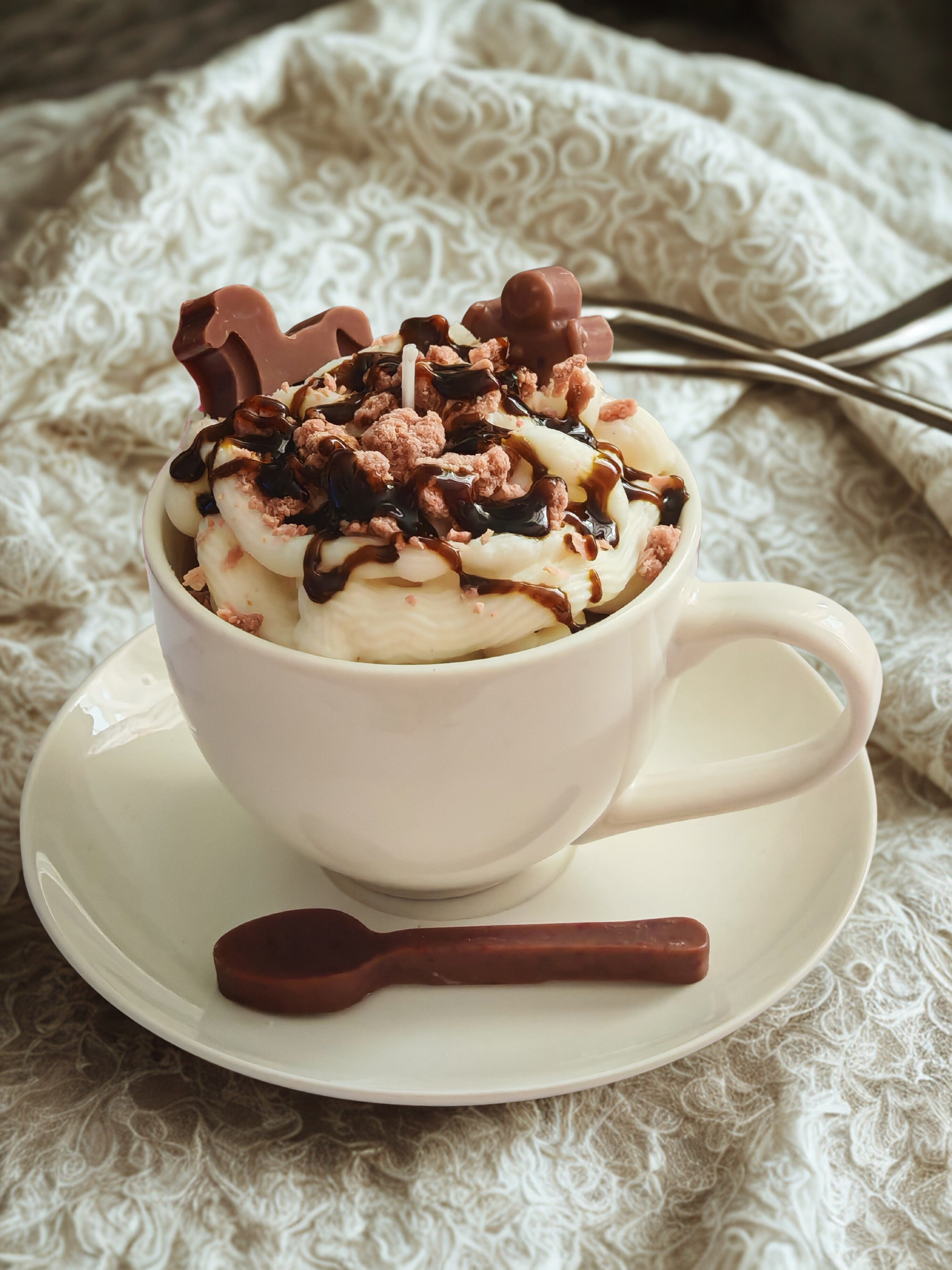 Scented Wax Melts 60g with Ceramic Cup Soy Candle