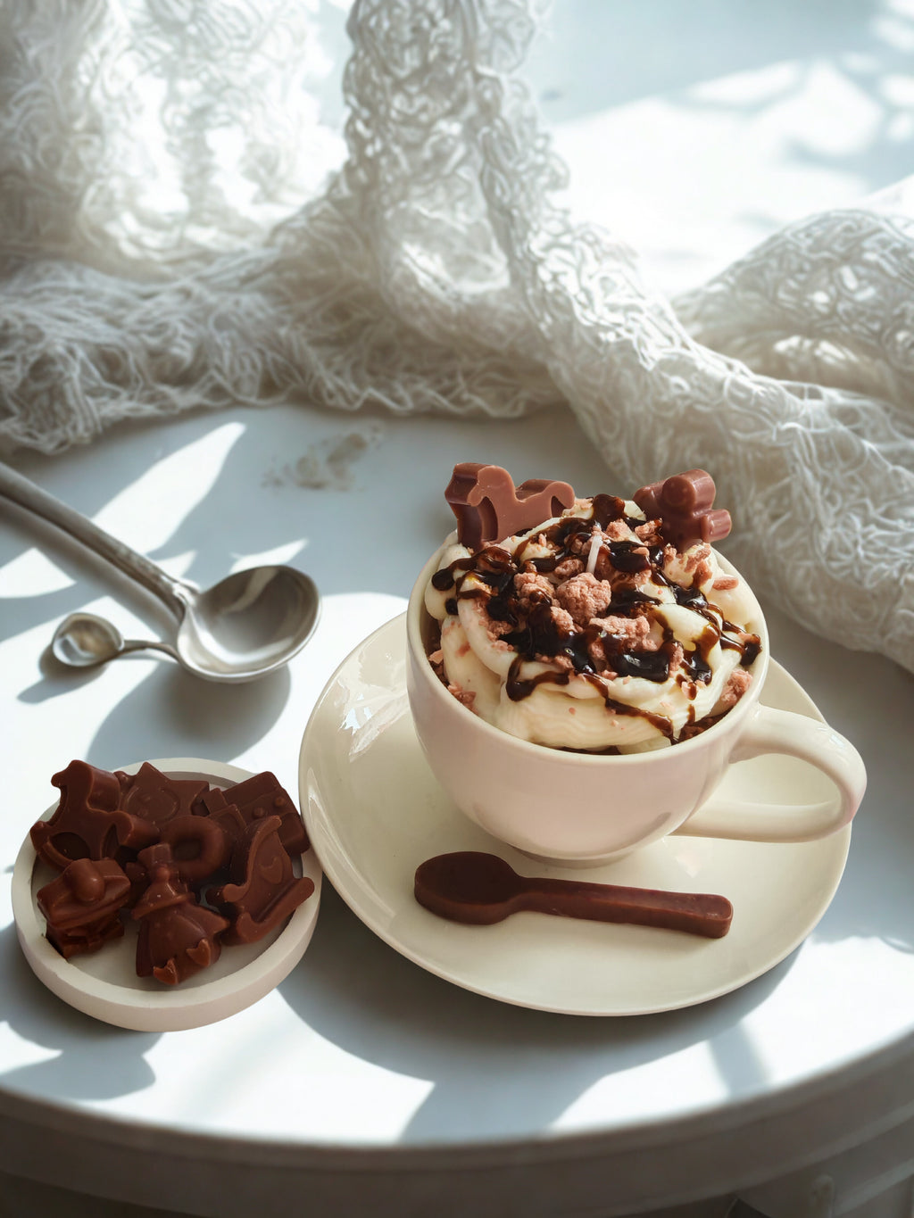 Scented Wax Melts 60g with Ceramic Cup Soy Candle