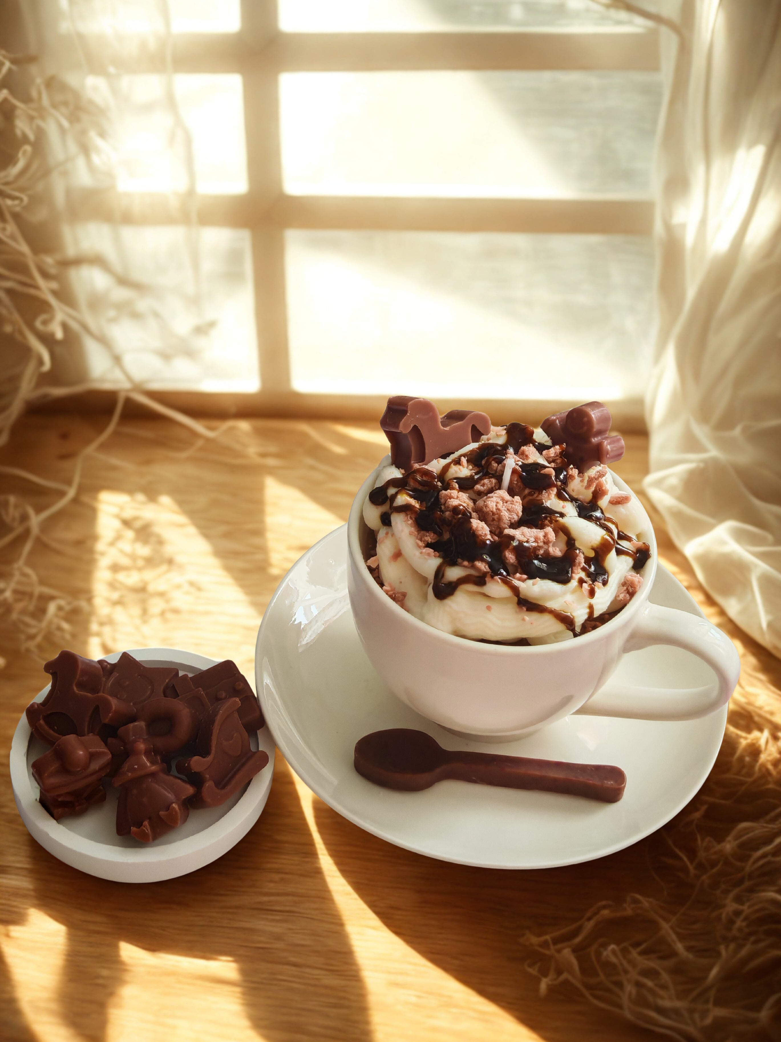 Scented Wax Melts 60g with Ceramic Cup Soy Candle