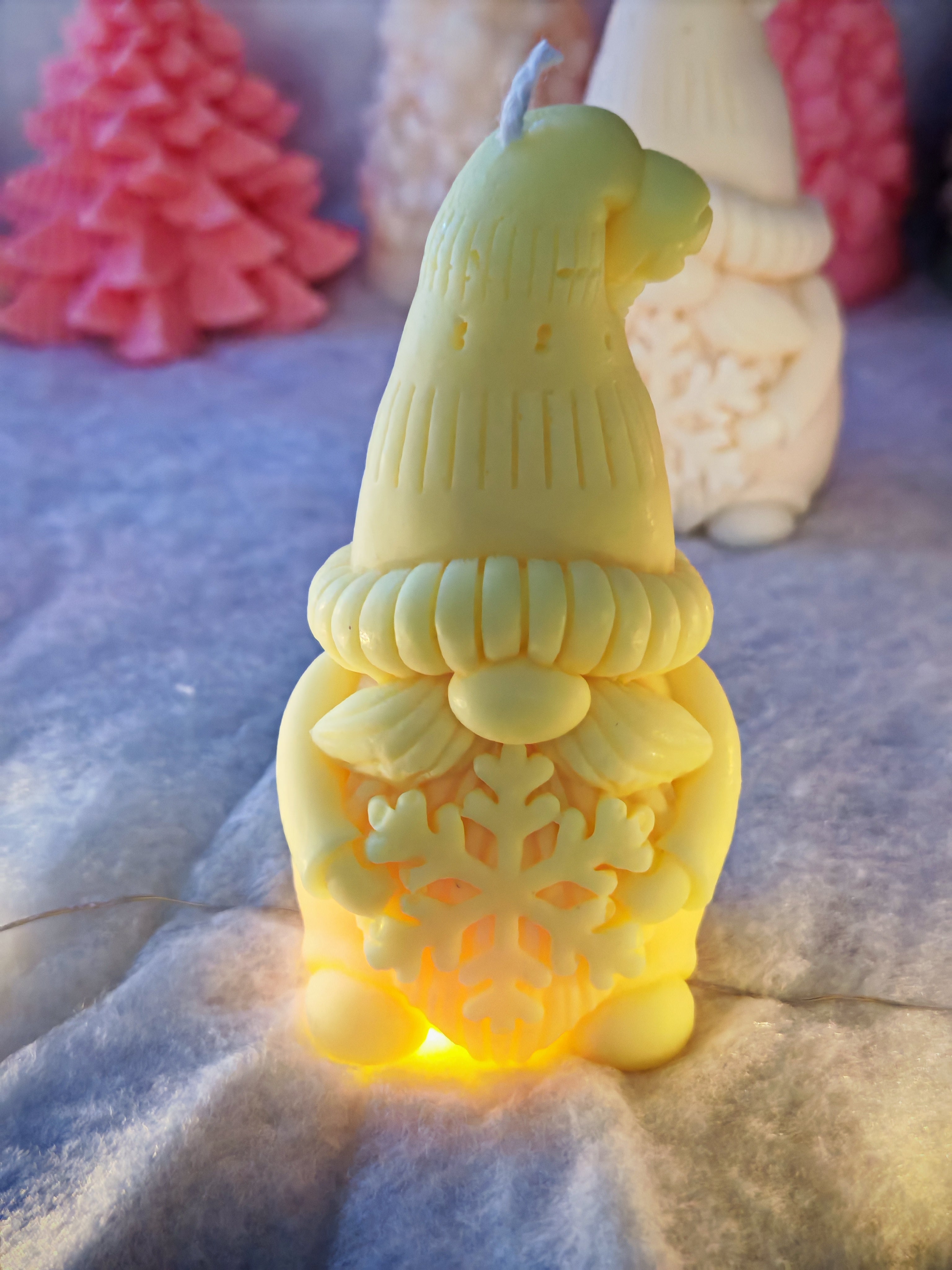 🎄 Christmas Gnome Candle 🕯️