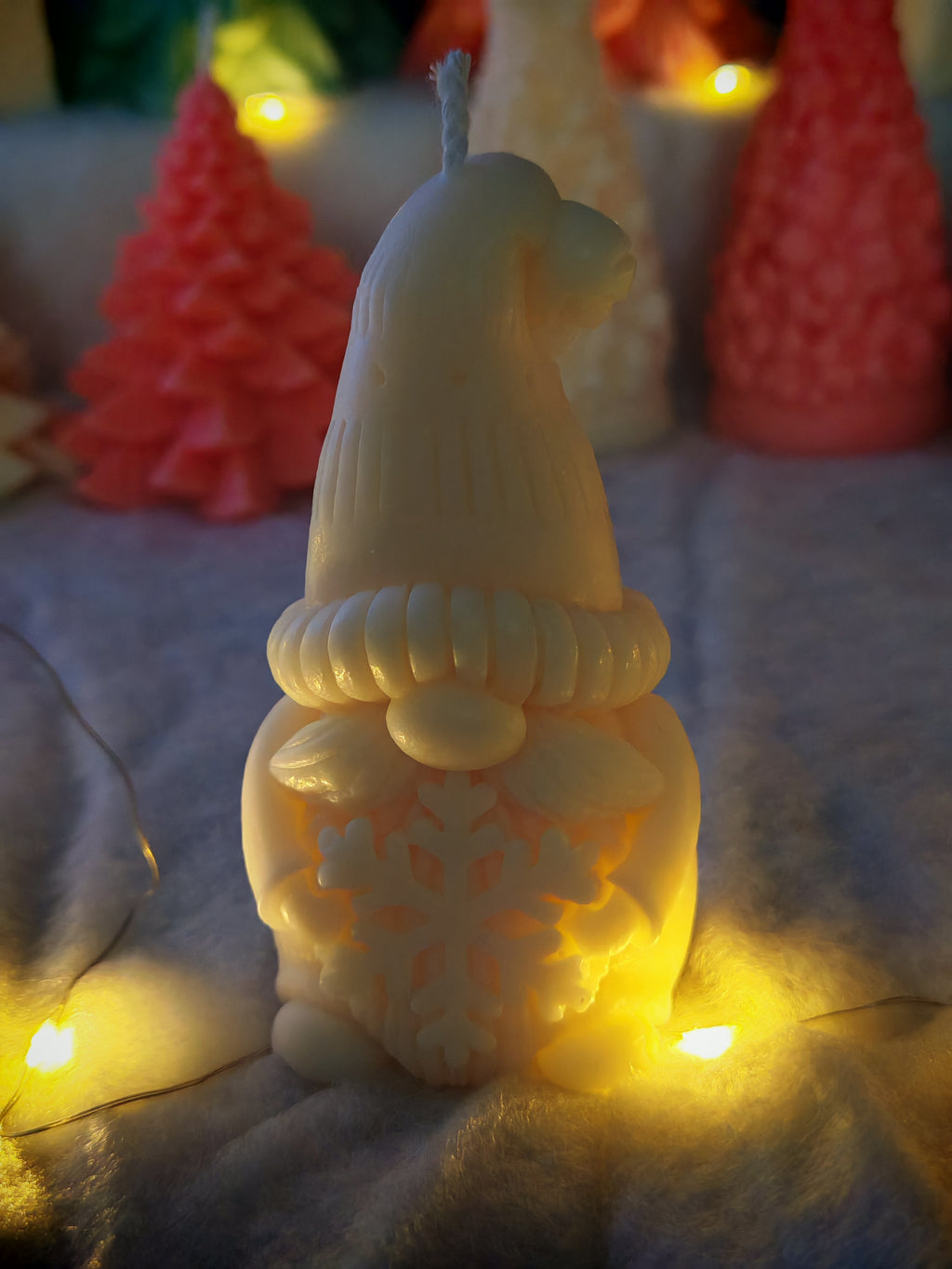 🎄 Christmas Gnome Candle 🕯️
