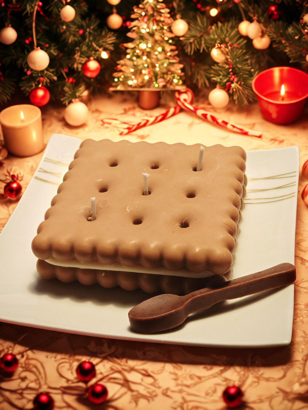 🍪 Gingerbread Cookie Candle 🕯️