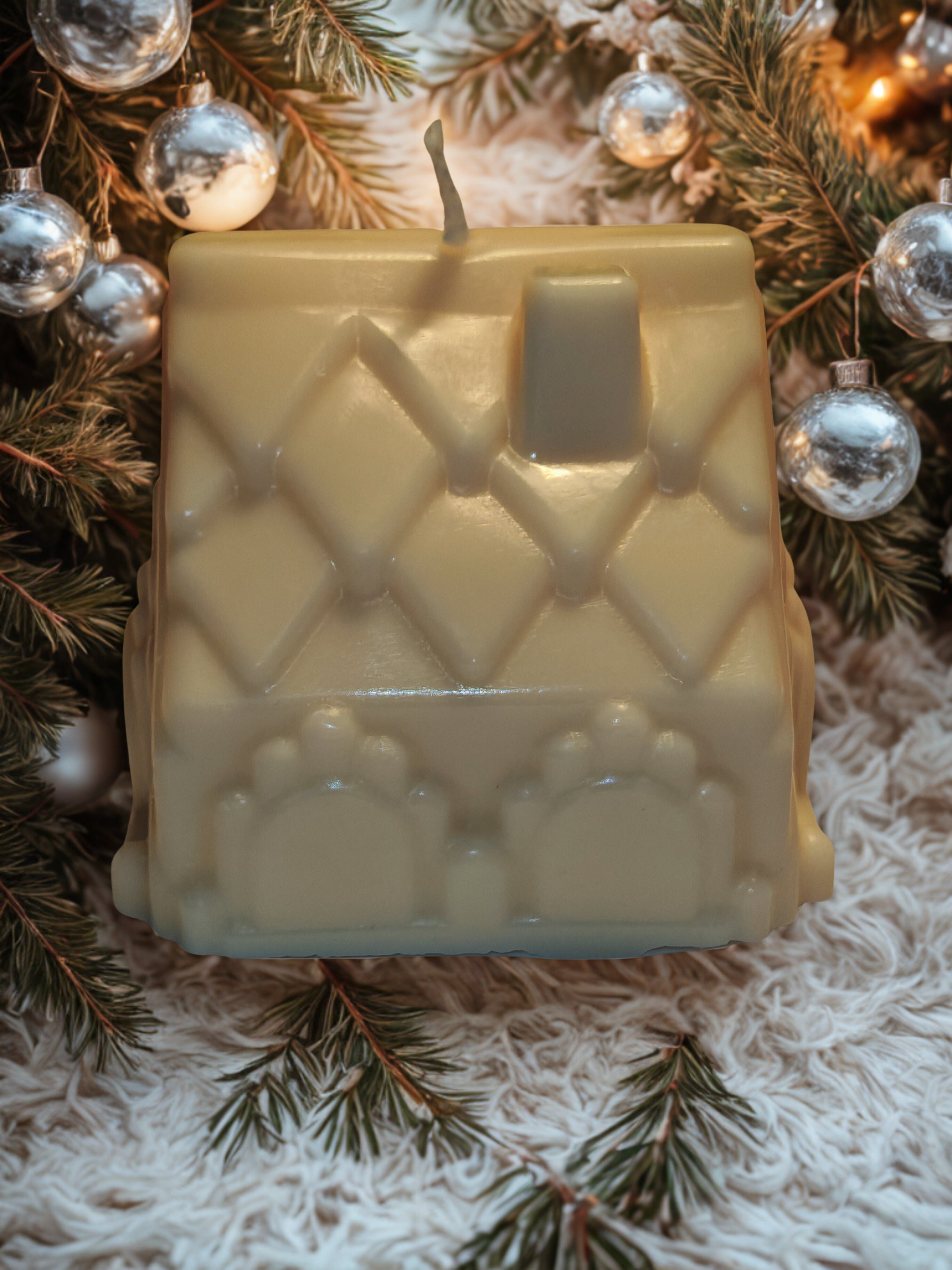 Christmas Wax Gift Set - Handmade Soy Wax Decorations - 6-Piece Box £12.95