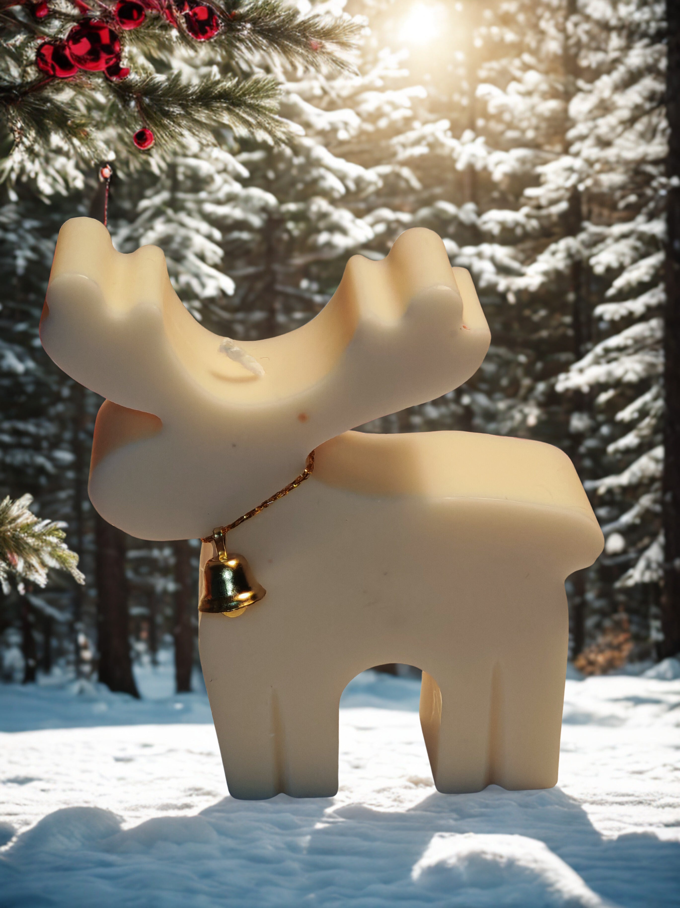 Christmas Wax Gift Set - Handmade Soy Wax Decorations - 6-Piece Box £12.95