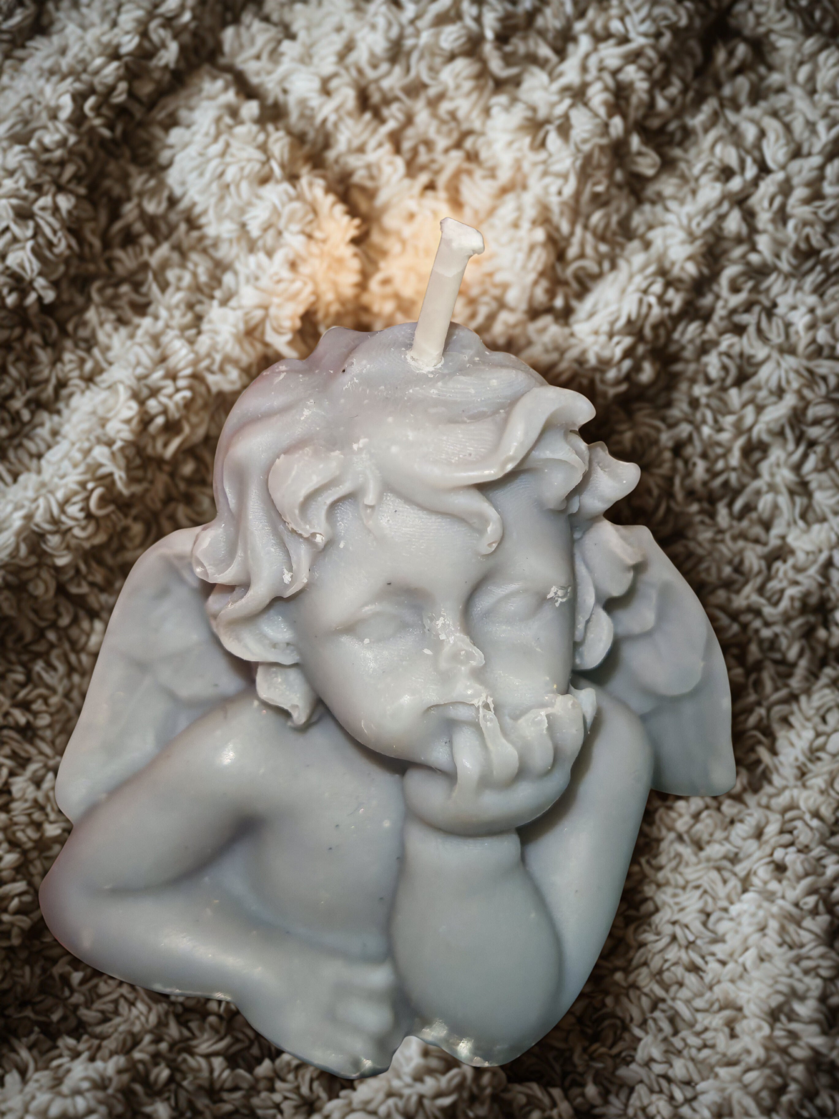 Christmas Angel Candle Set - 3 Handmade Soy Wax Angels