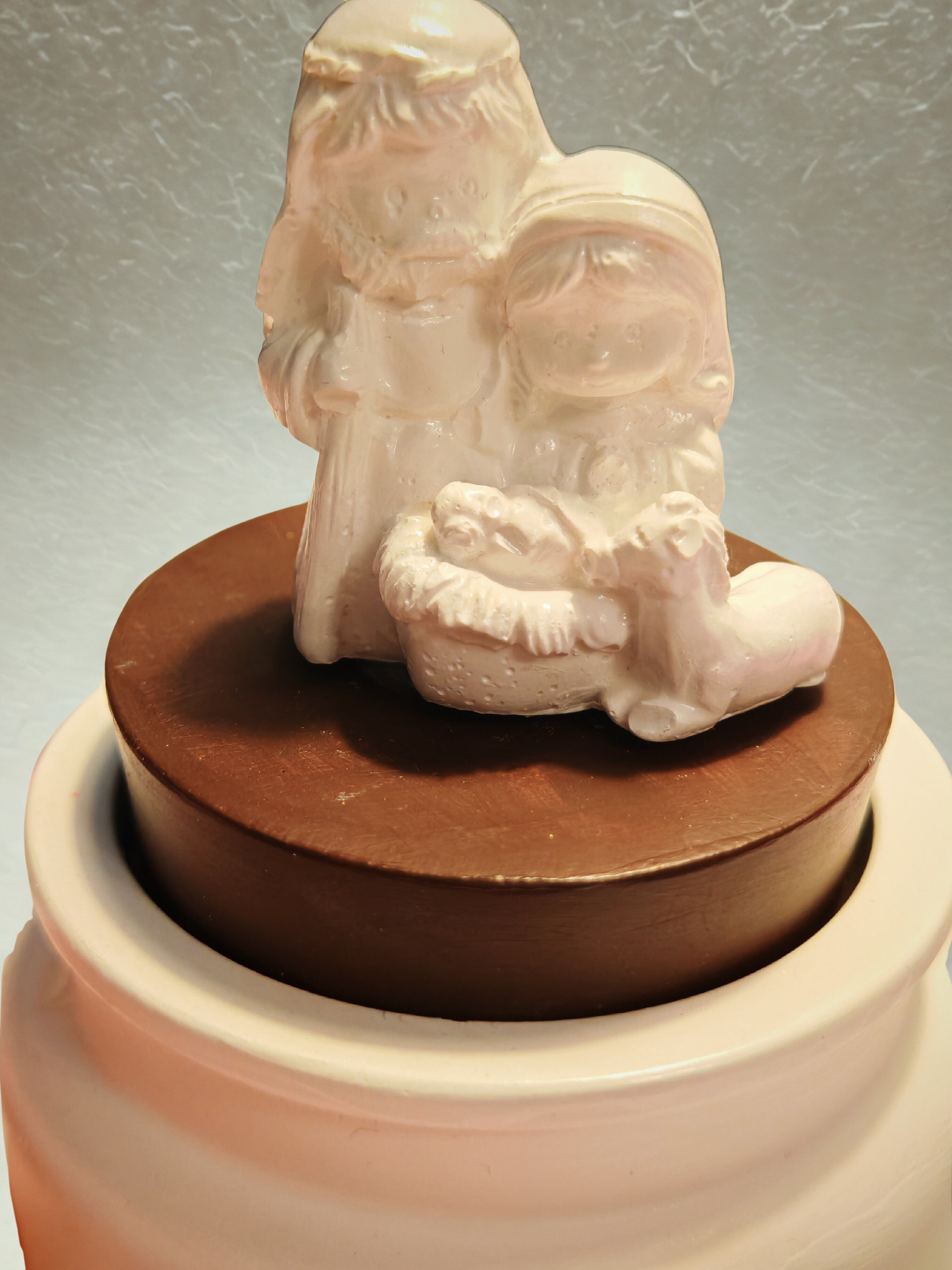 Christmas Nativity Candle Jar