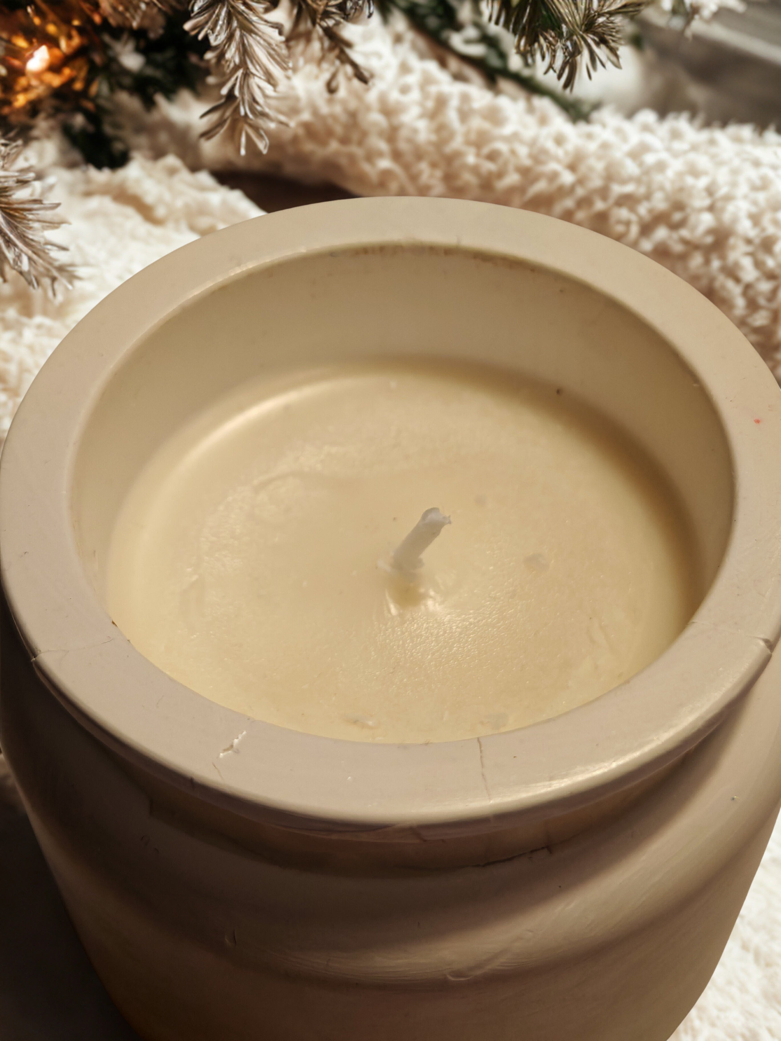 Christmas Nativity Candle Jar