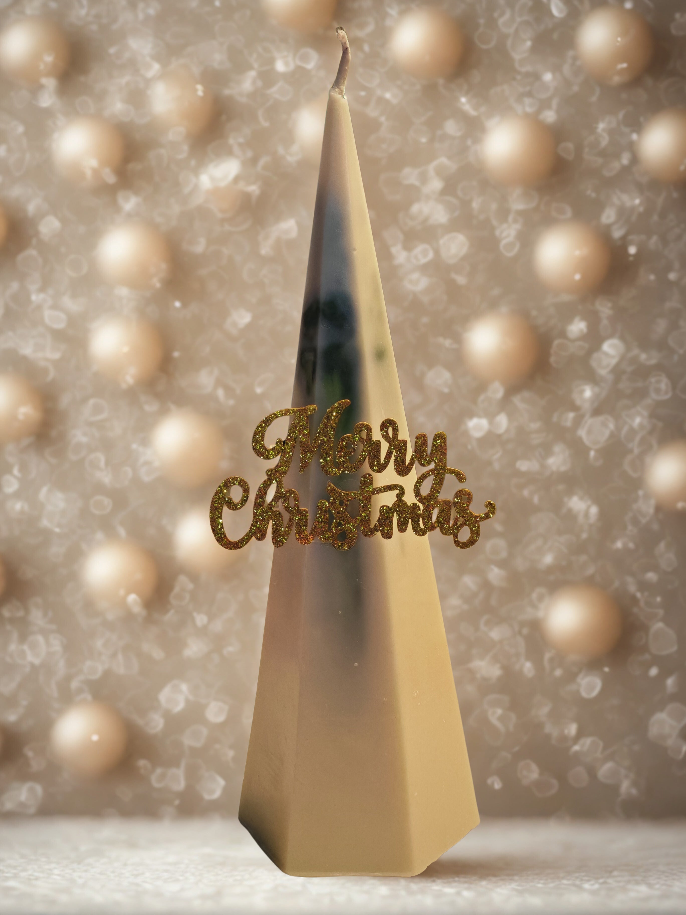 Christmas Pyramid Candle