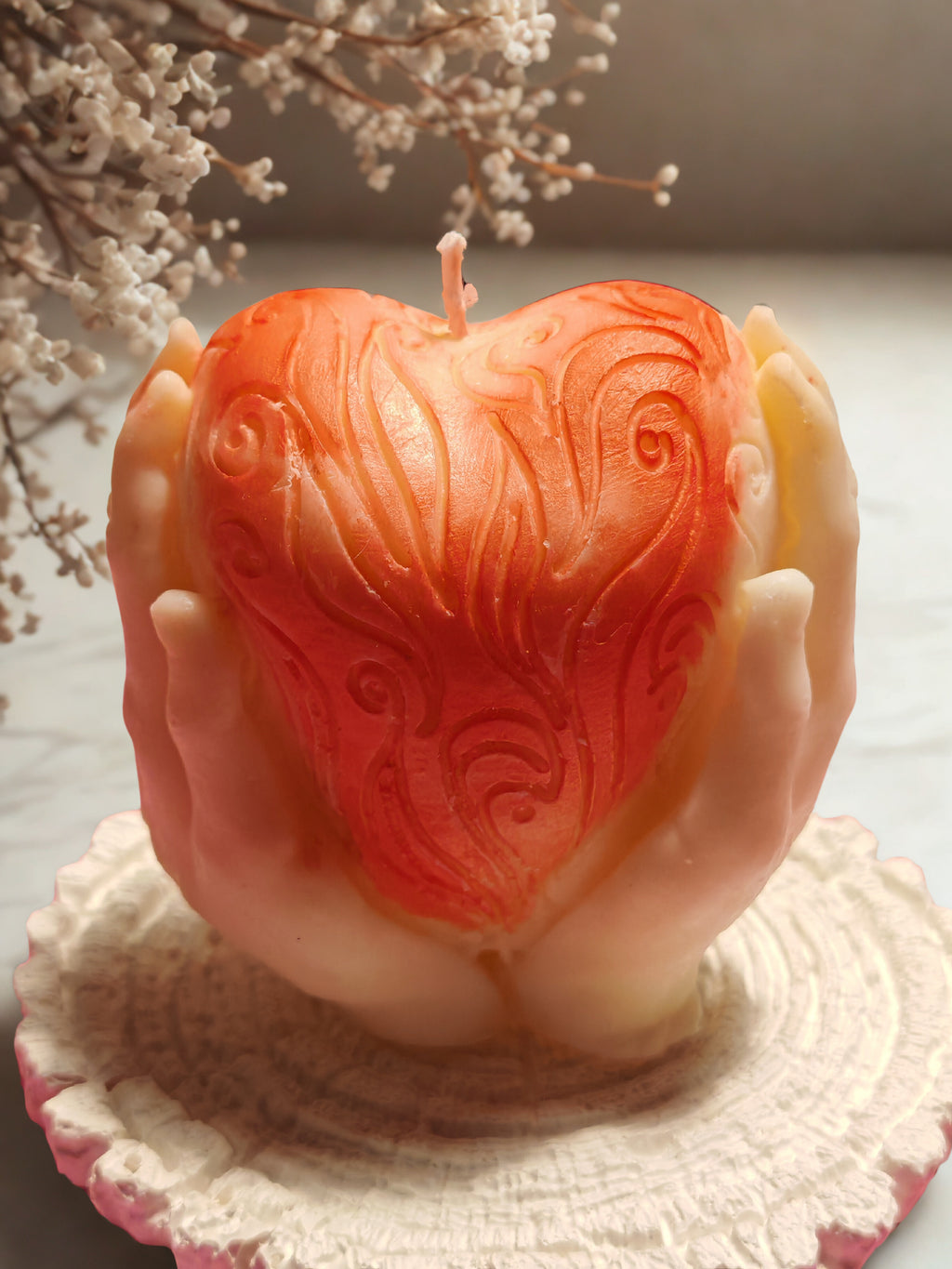 Miss Musha Heart Candle 150 g -  Soy Wax Valentine’s Edition