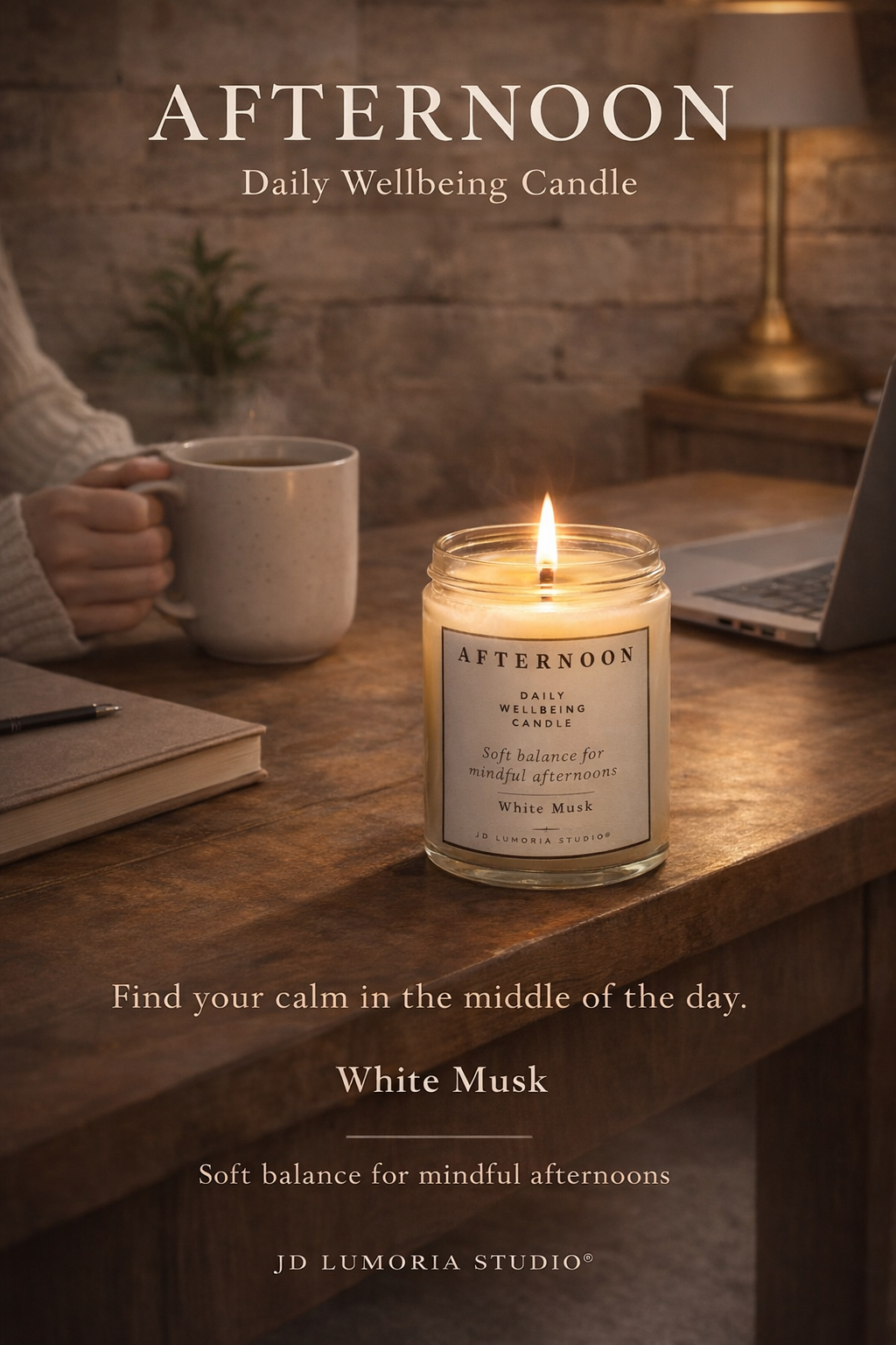 Daily Wellbeing -  3 Candle Ritual Set